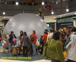 El planetario port�til