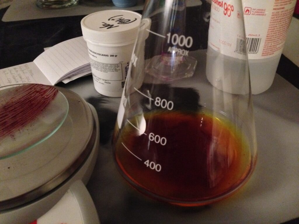 talleres de ciencias, experimentos de química