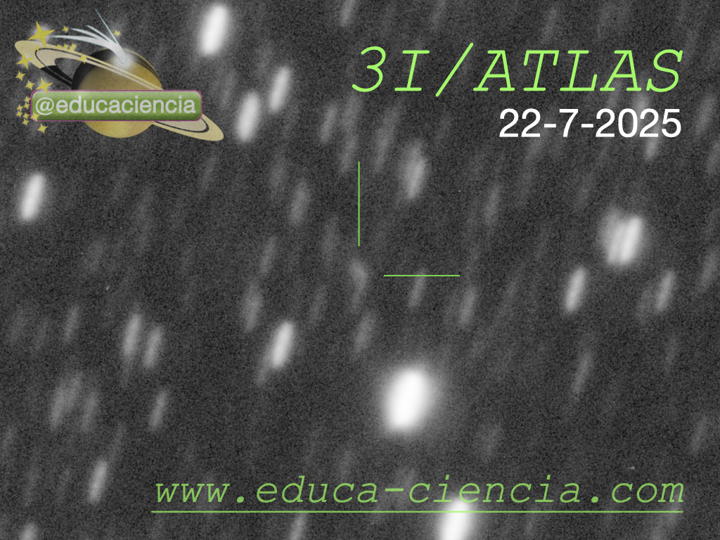 El cometa 3I/ATLAS