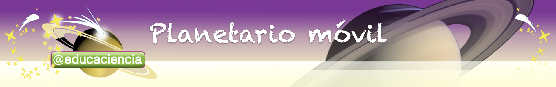 Planetario portátil, planetario móvil.